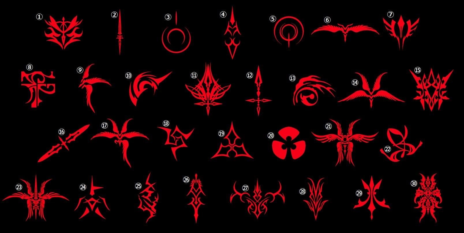 iconic anime symbols