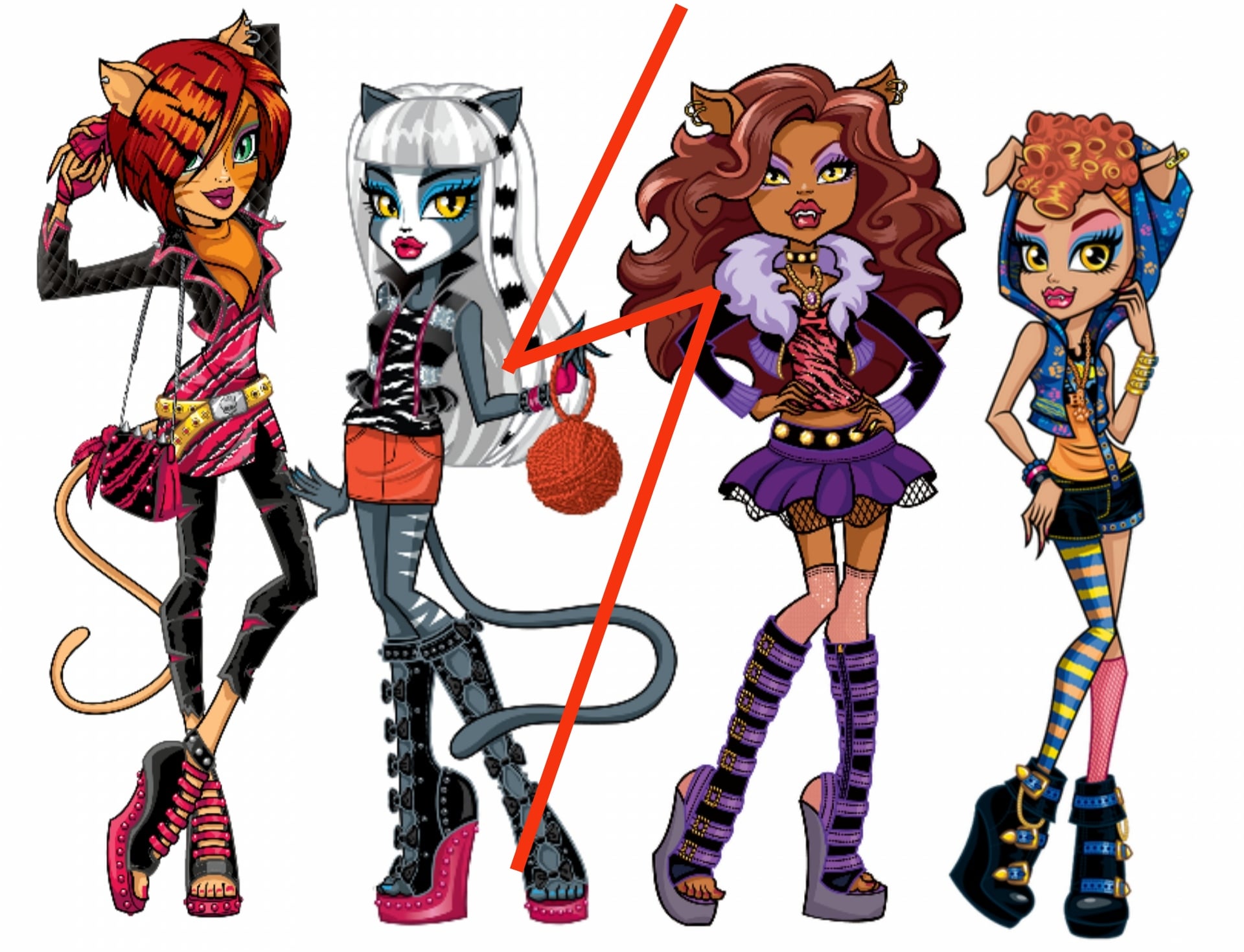 monster high werewolves