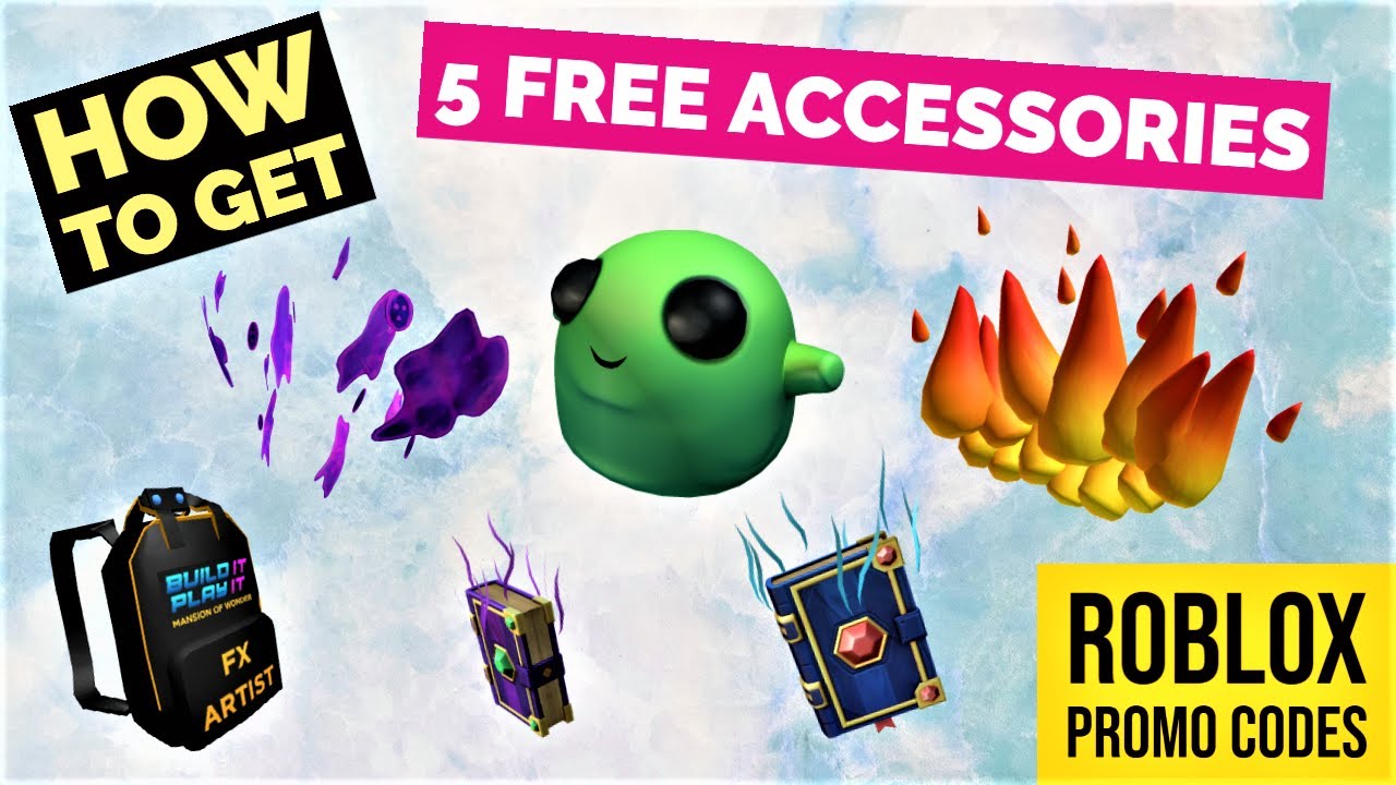 how to get free roblox accessories