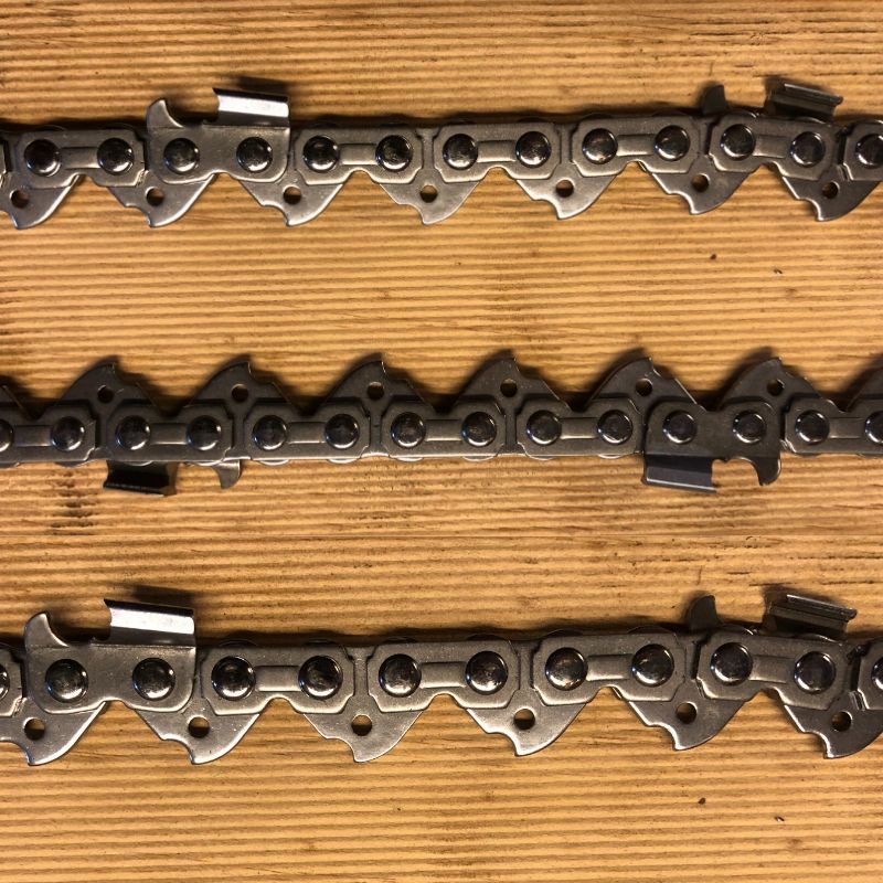 chainsaw ripping chain