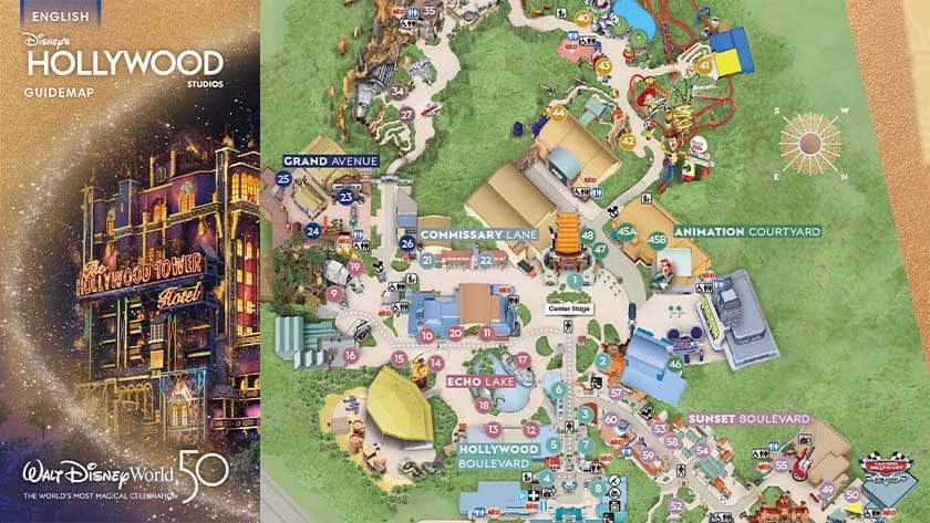 hollywood studios map pdf 2022