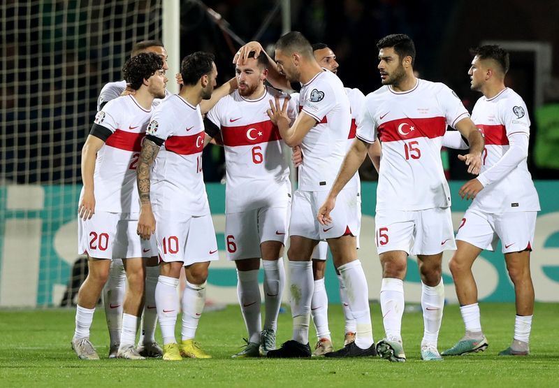 turkey national football team vs armenia national football team standings