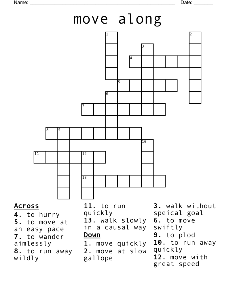 walk unsteadily crossword