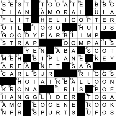 envisioned crossword clue