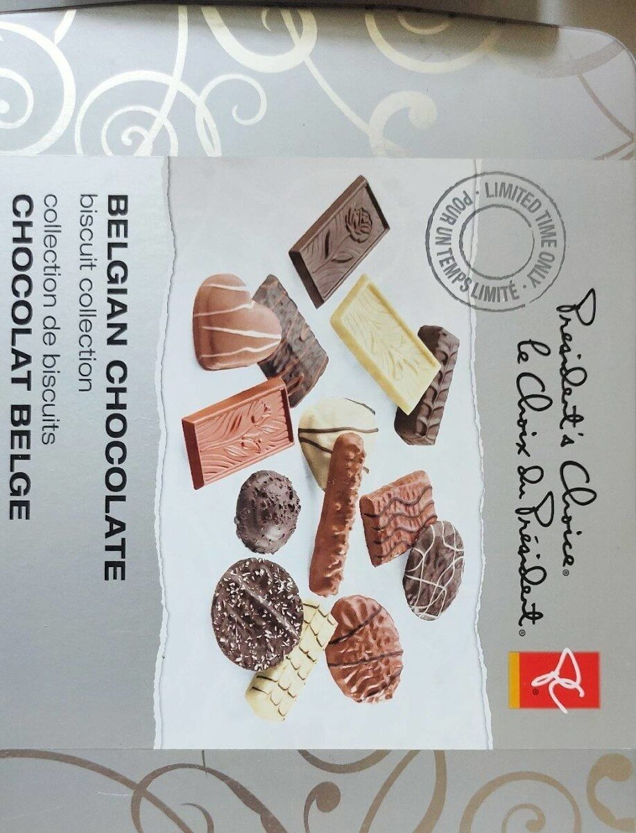 pc belgian chocolate biscuit collection