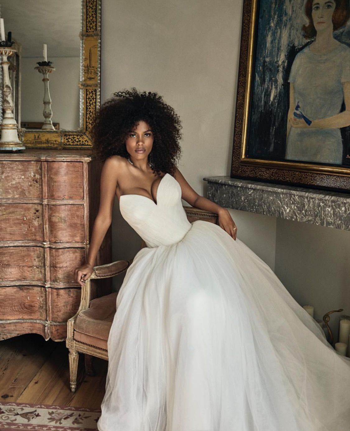 tina kunakey wedding dress