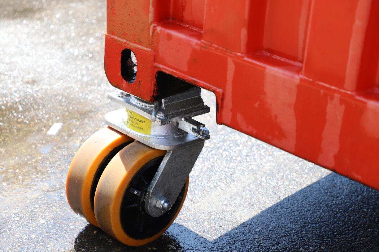 wheels for shipping containers