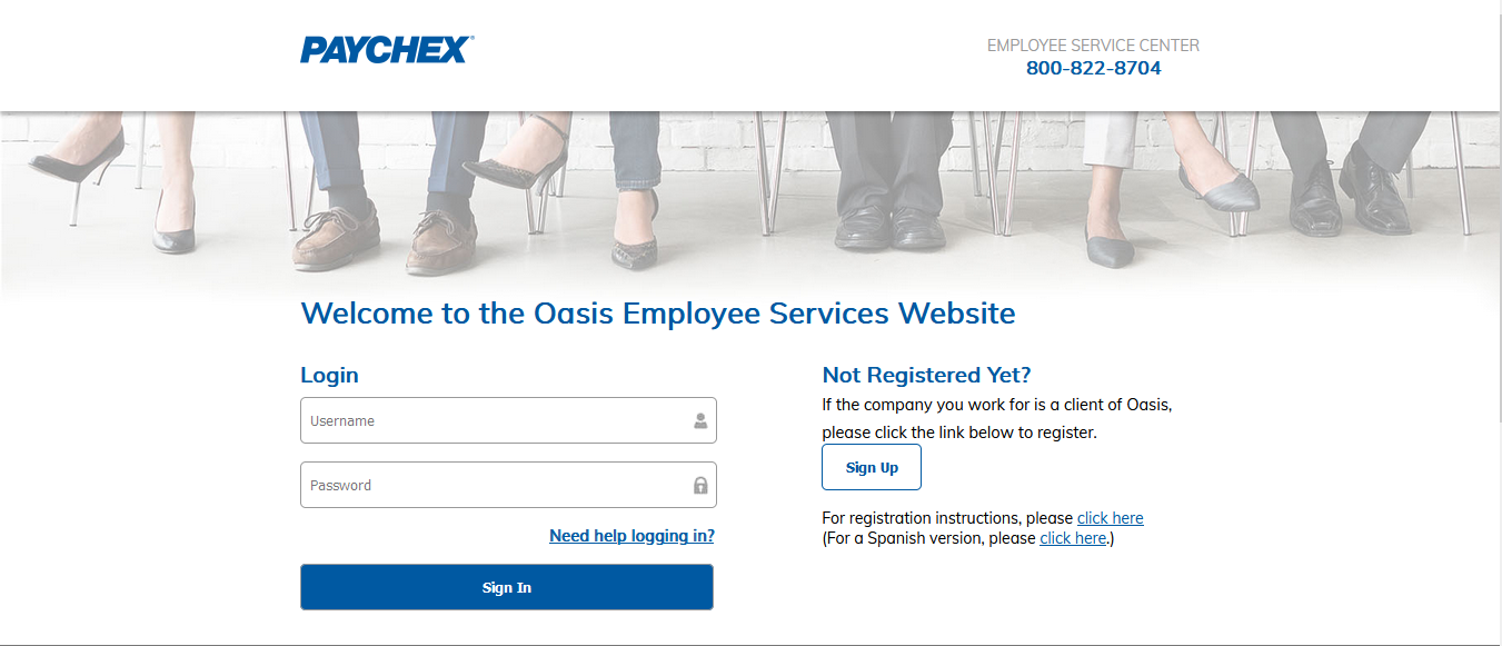 oasis employee portal