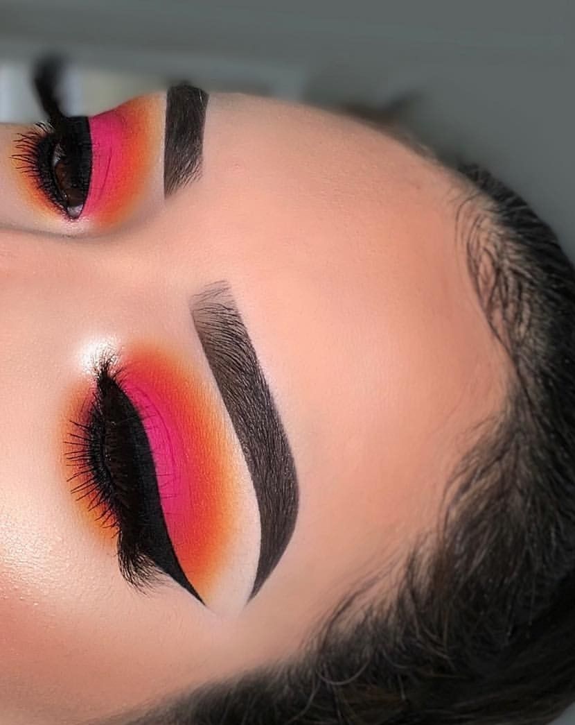 sunset makeup