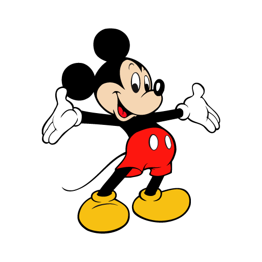 mickey mouse vector image