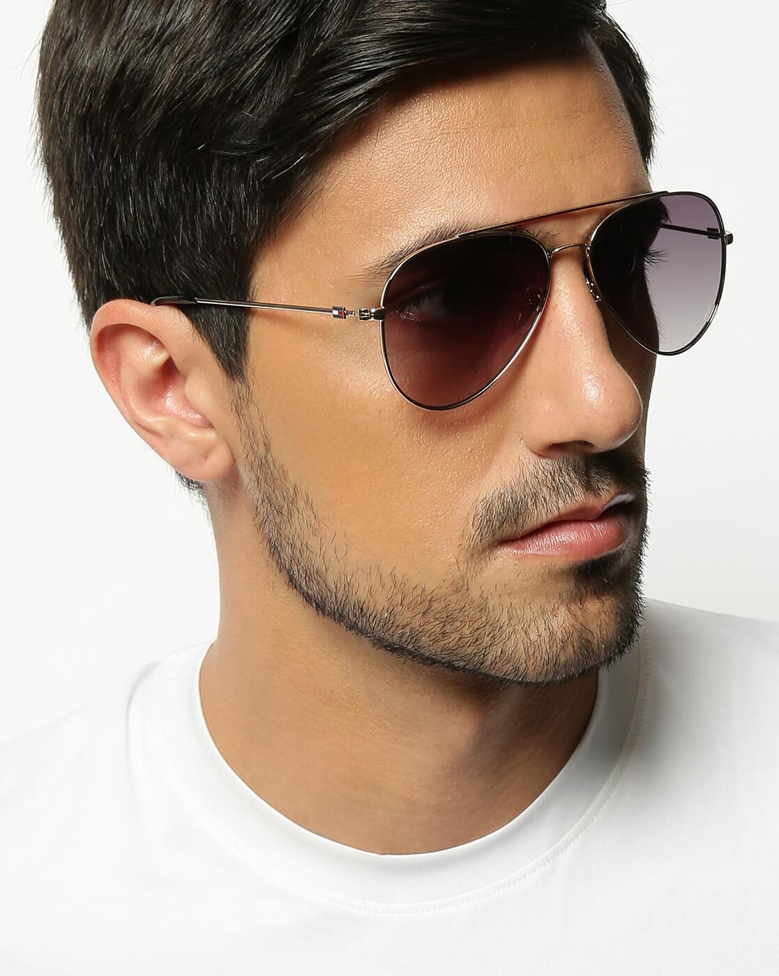 tommy hilfiger aviator sunglasses