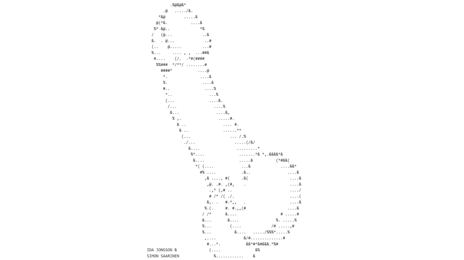 dick text art