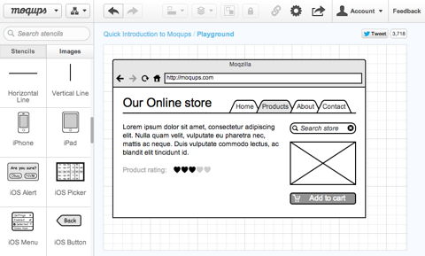 balsamiq mockups free alternative