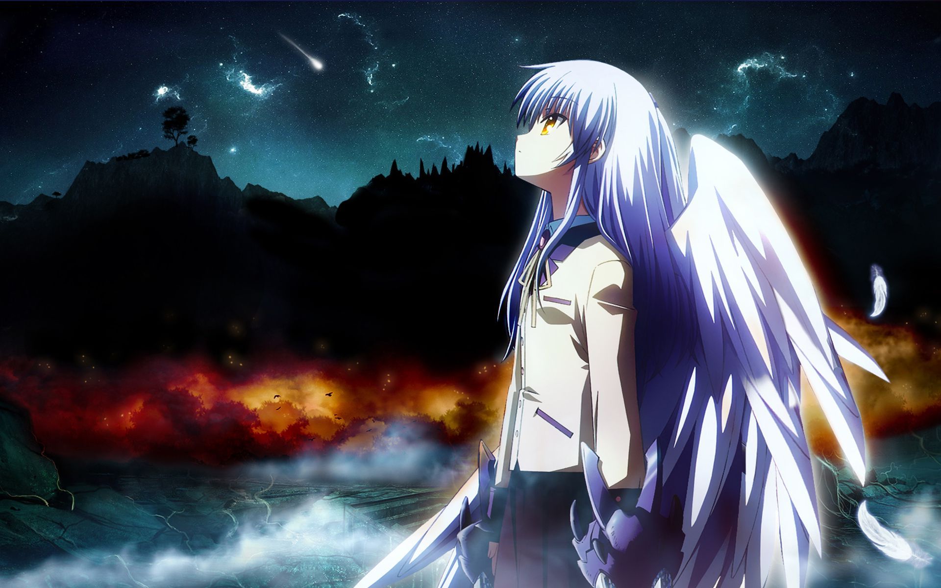 angel beats wallpaper