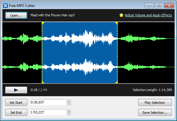 mp3 cutter full indir