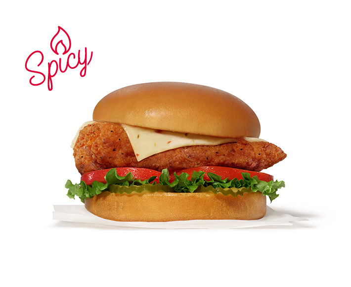 chick fil a spicy chicken sandwich carbs