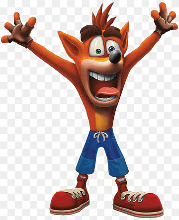 crash bandicoot png