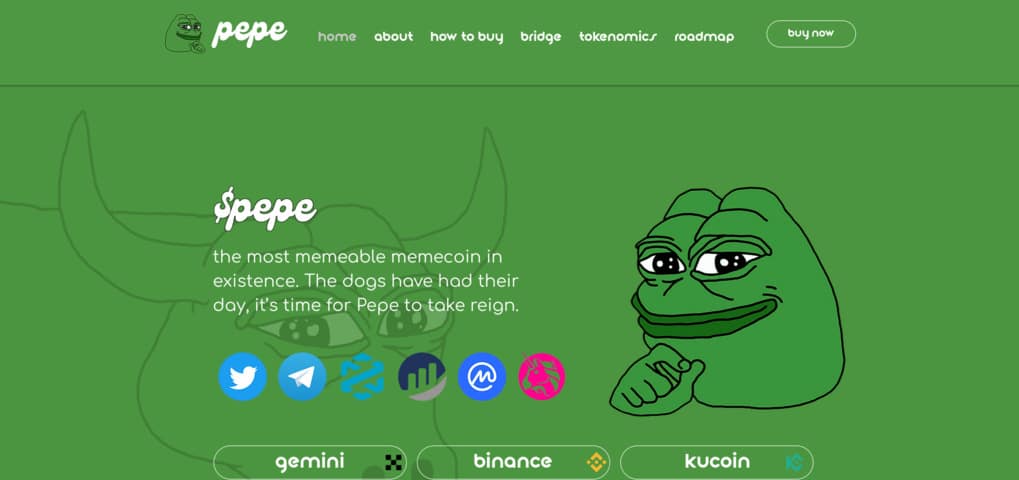 pepe coin price