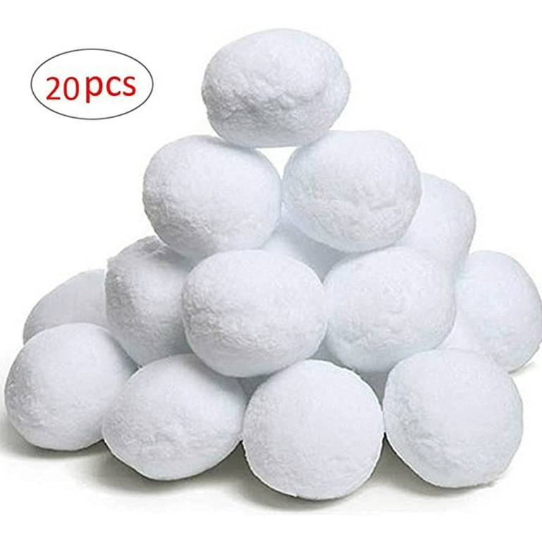 fake snowballs