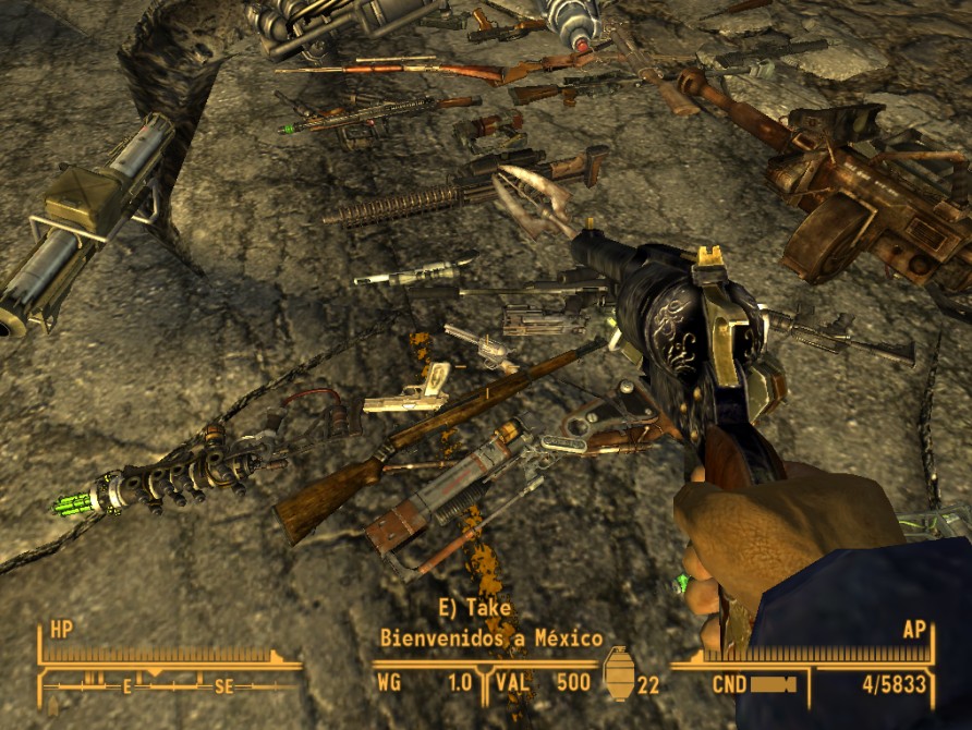 fallout new vegas all weapon mods