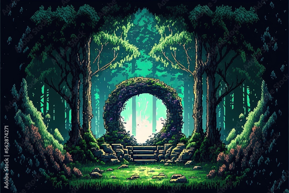 fantasy pixel art