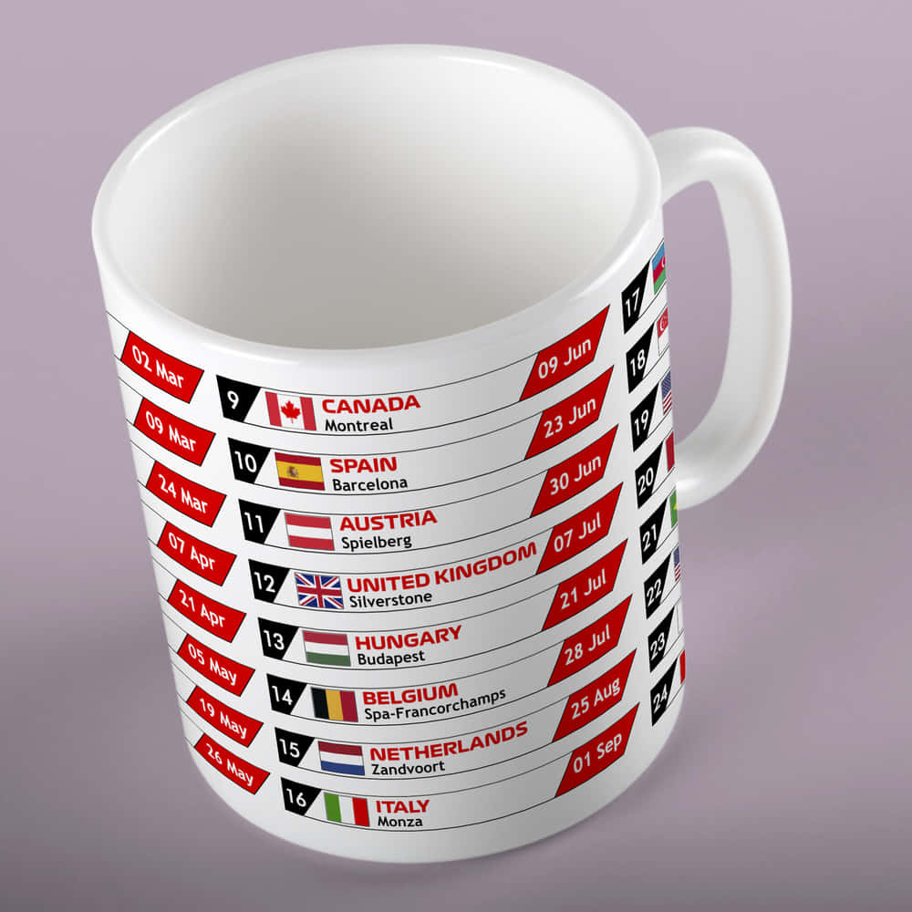 formula one mug