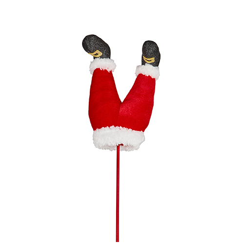 christmas tree santa legs