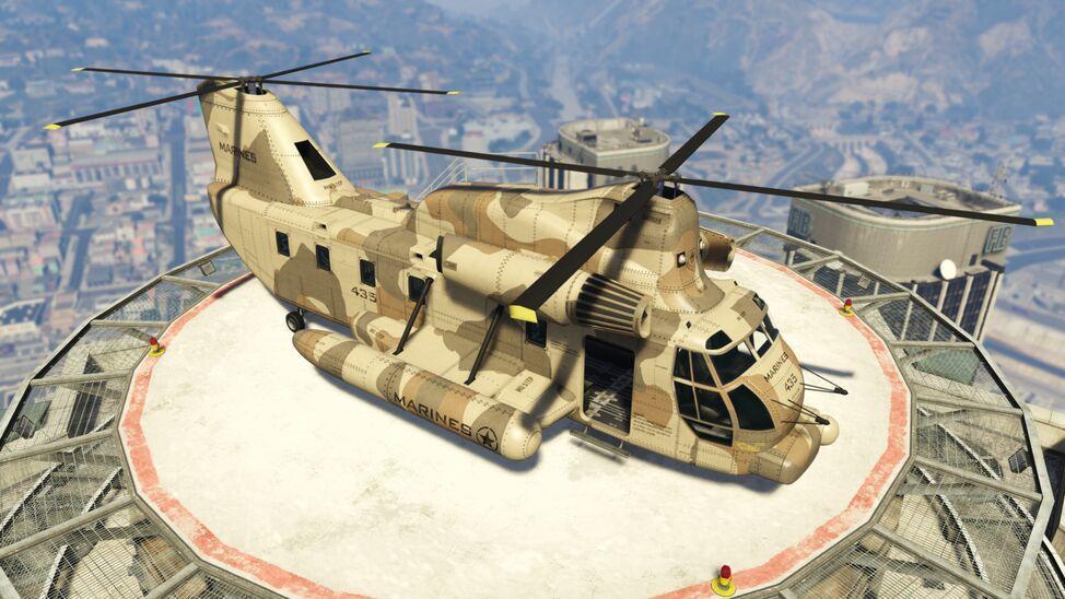 cargo helicopter gta 5