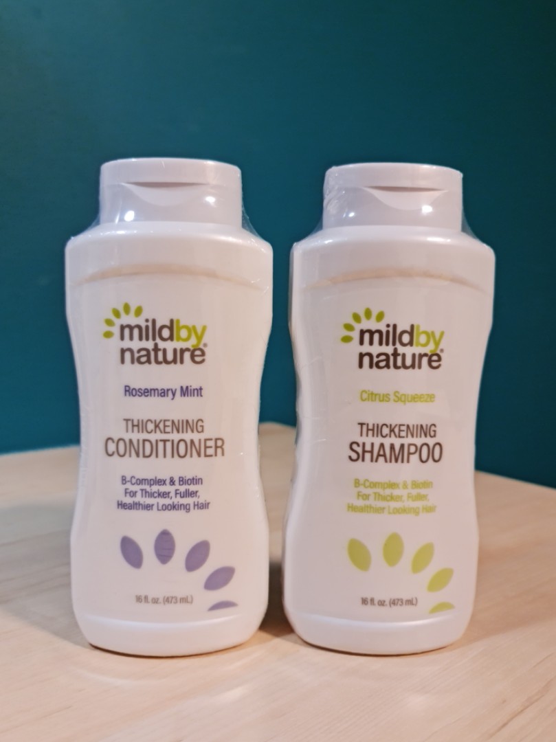 mild by nature thickening shampoo review