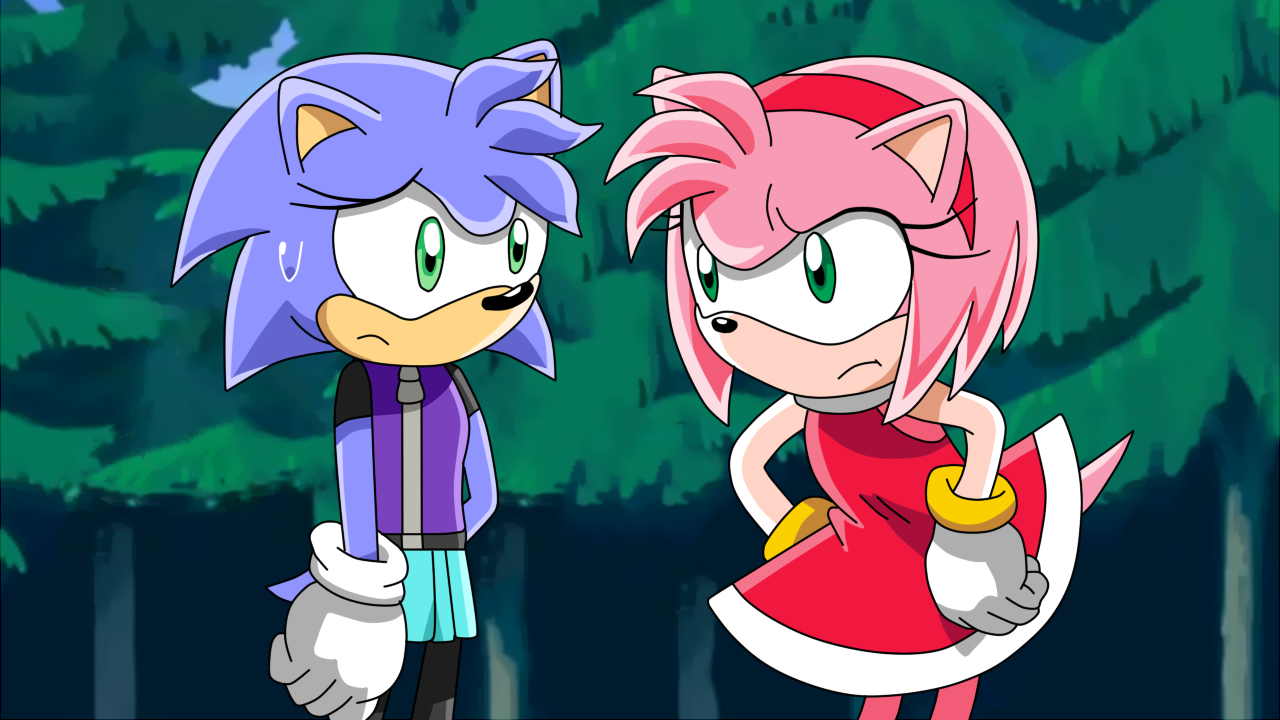 sonic x and amy