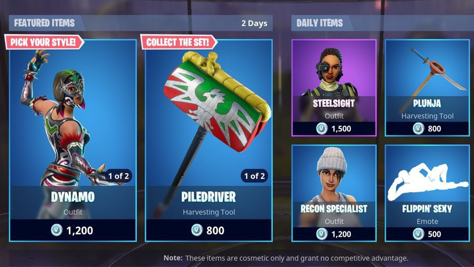 item shop