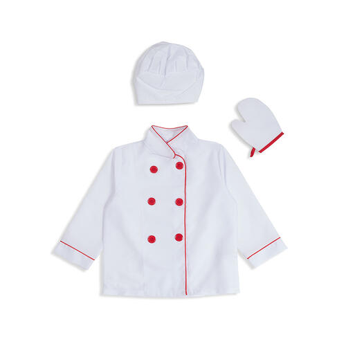 white chef costume