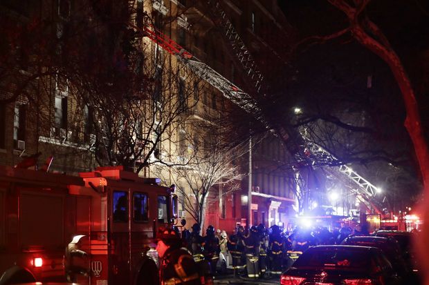 12 people died in building blaze