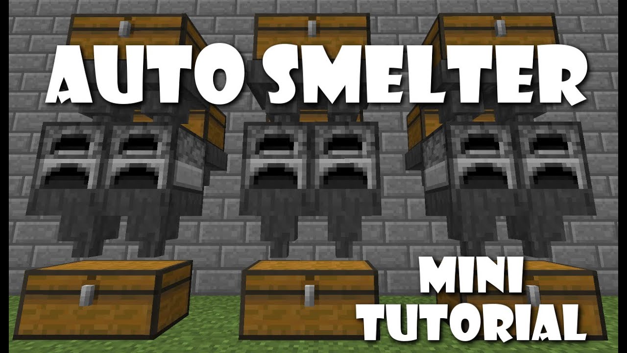 how to make a smelter in minecraft