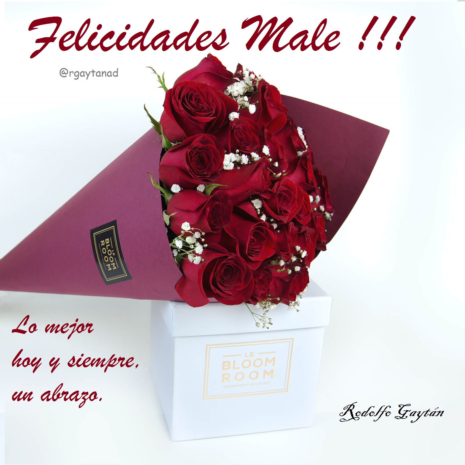 felicidades male