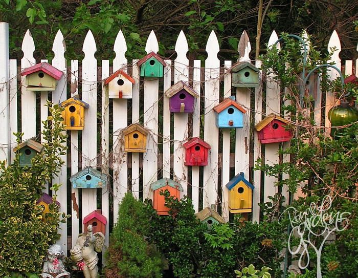 fence decorating ideas