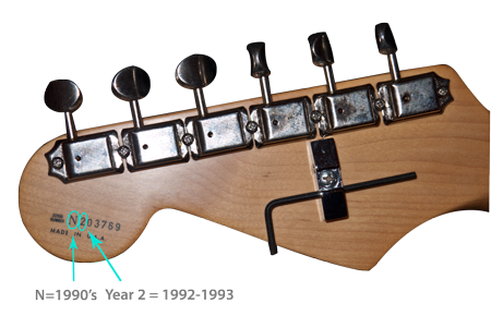 fender guitar serial number search