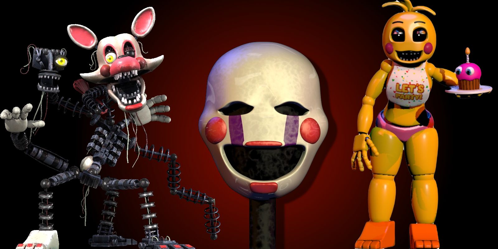 all fnaf 2 animatronics