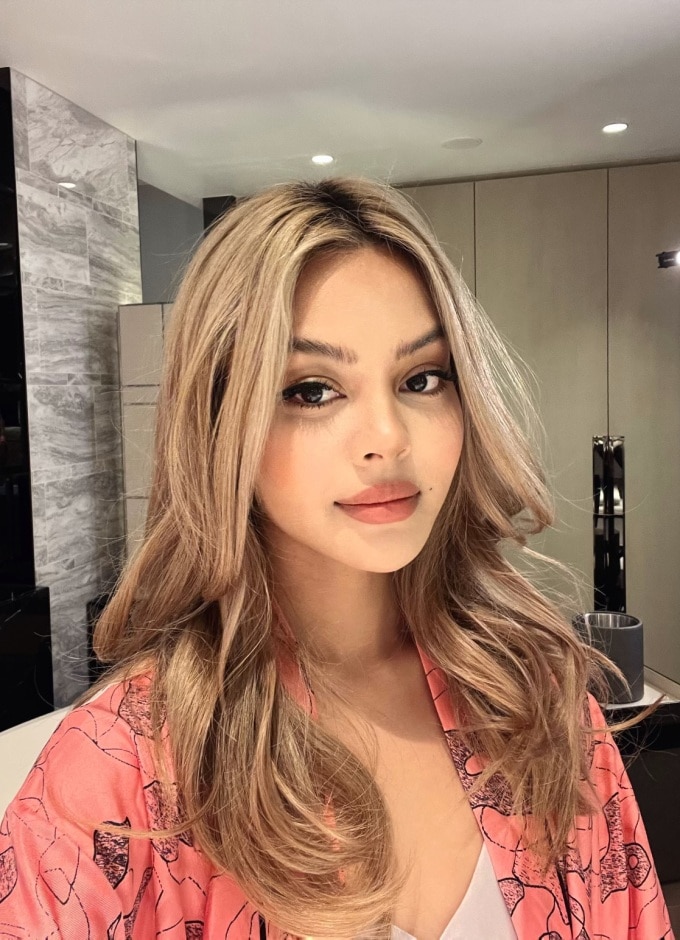 lily maymac hair color