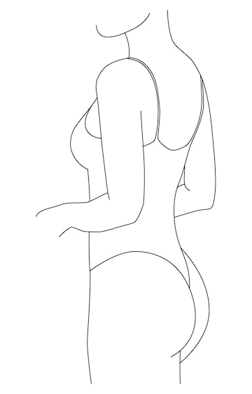 dibujos tumblr cuerpo mujer