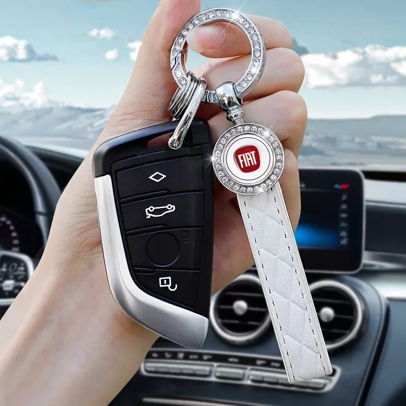 fiat 500 key chain