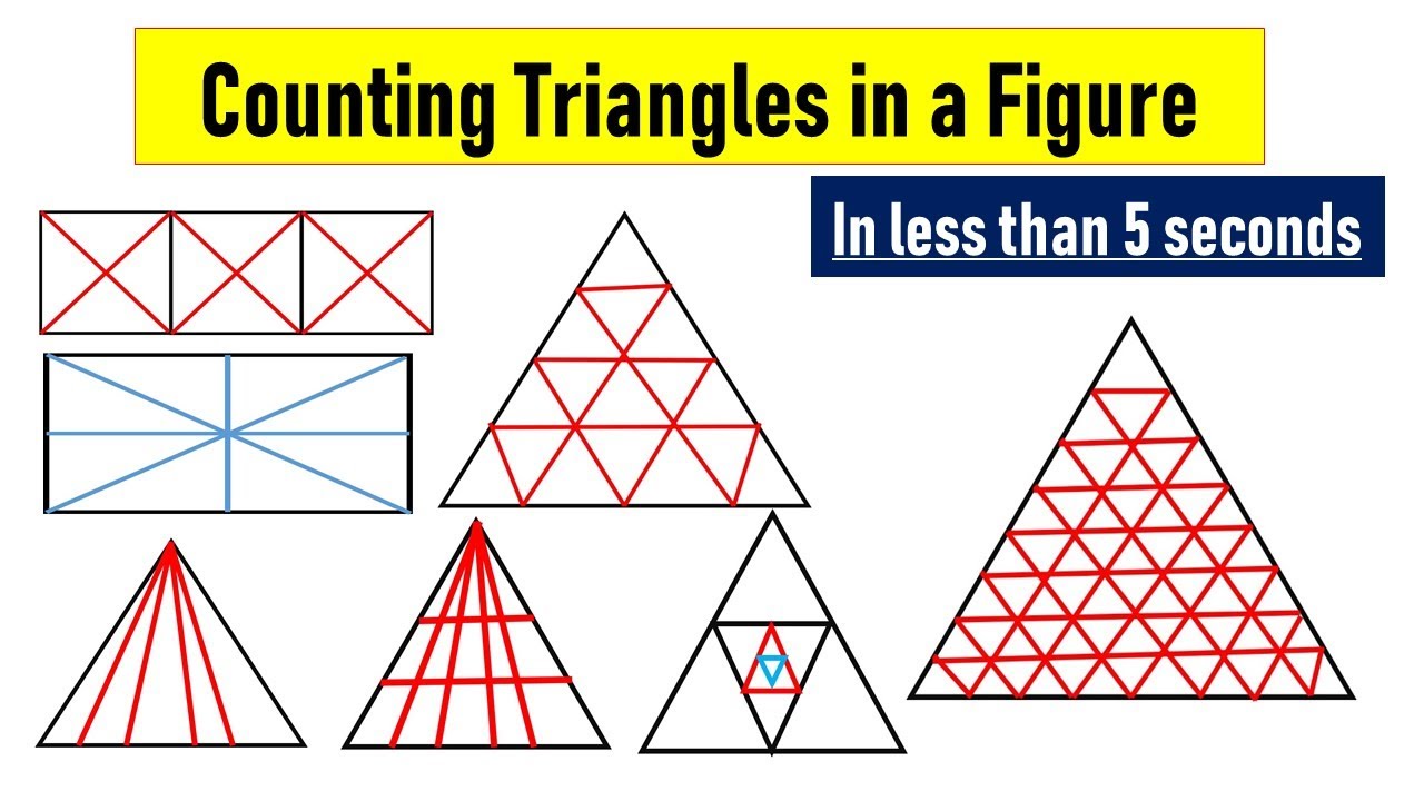 find the no of triangles in the given figure