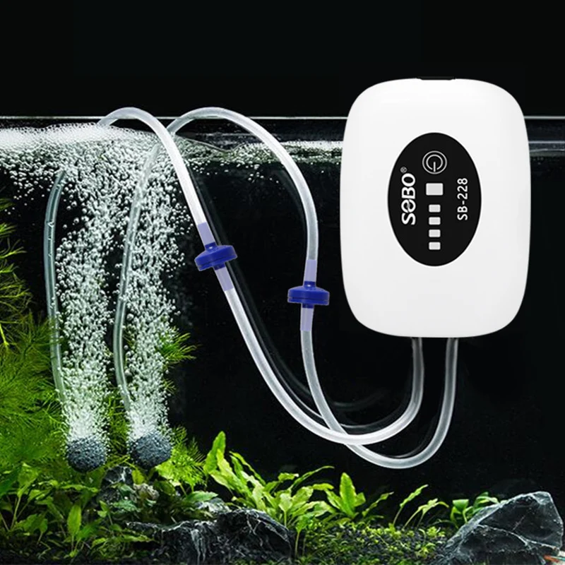 fish aquarium oxygen pump