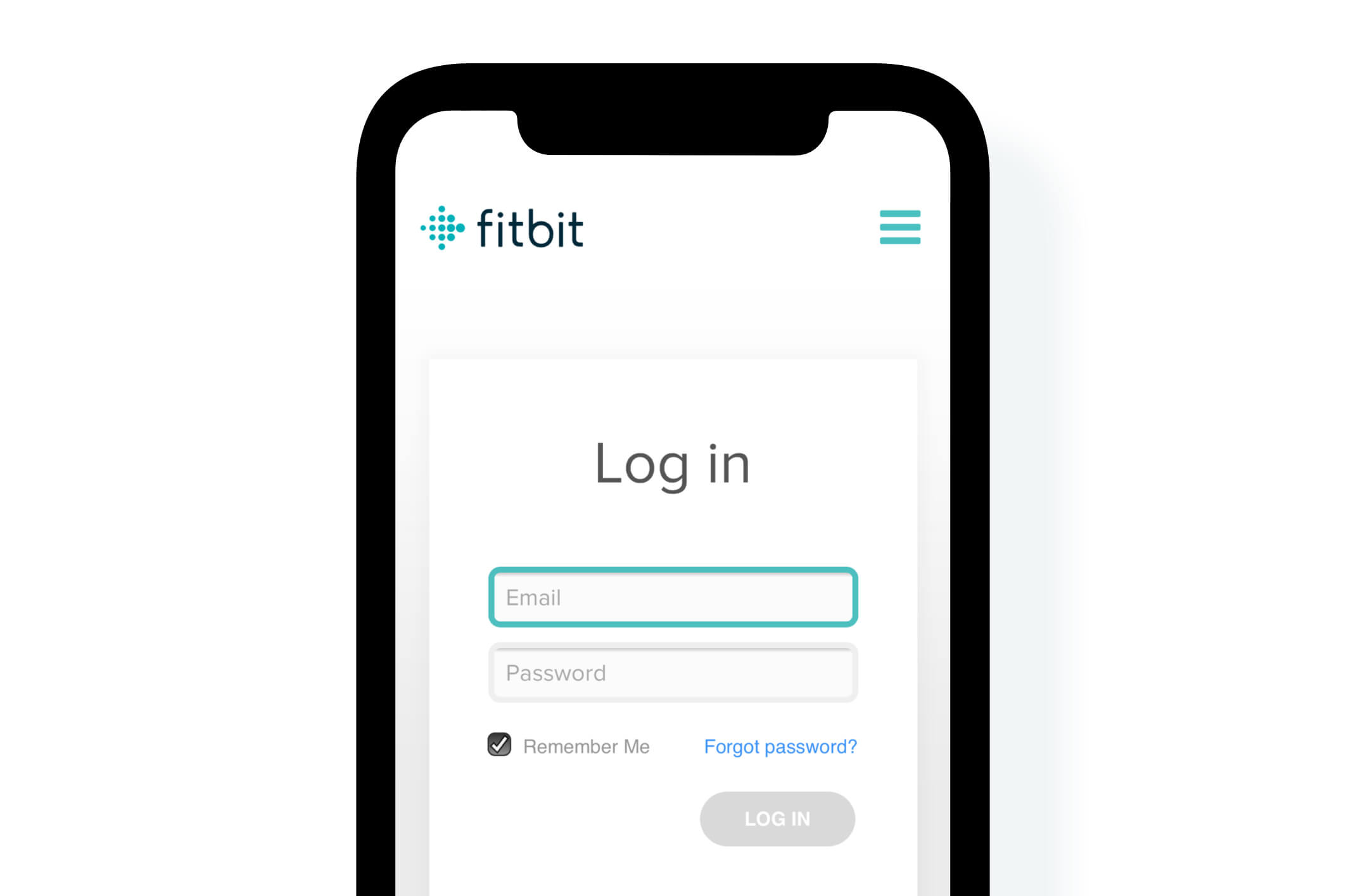 fitbit log in