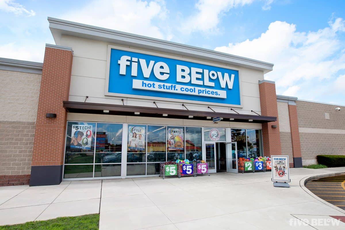 five below near me