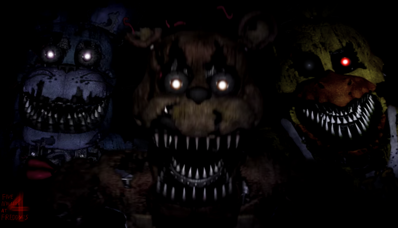 five nights at freddys wallpaper scary