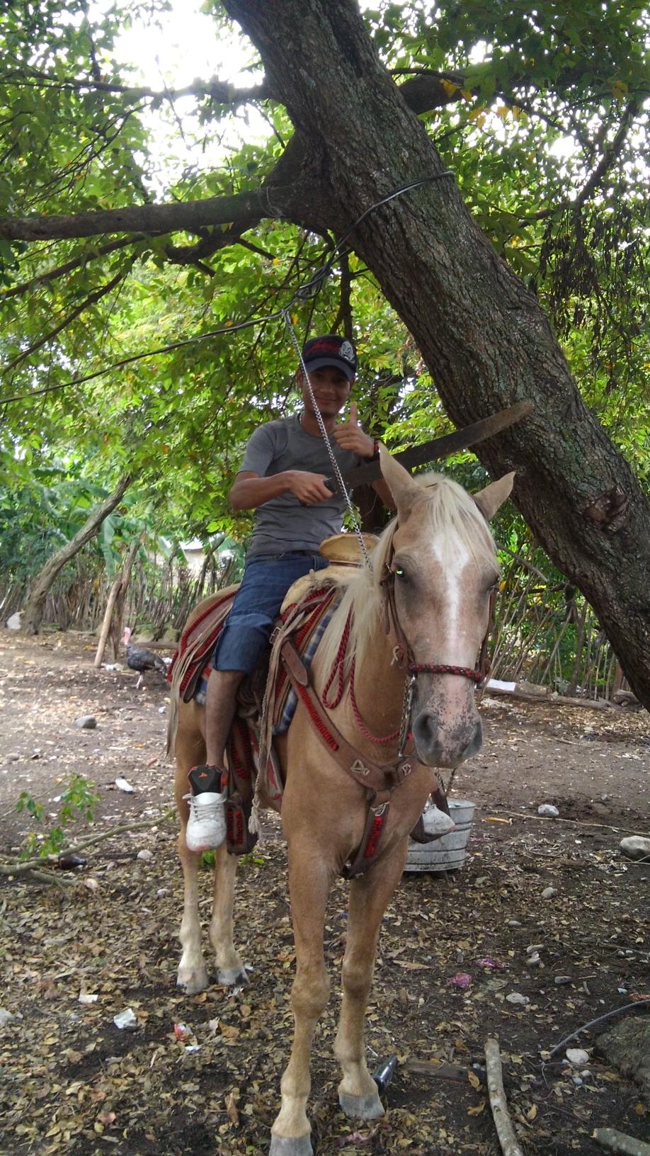 flaca cabalgando