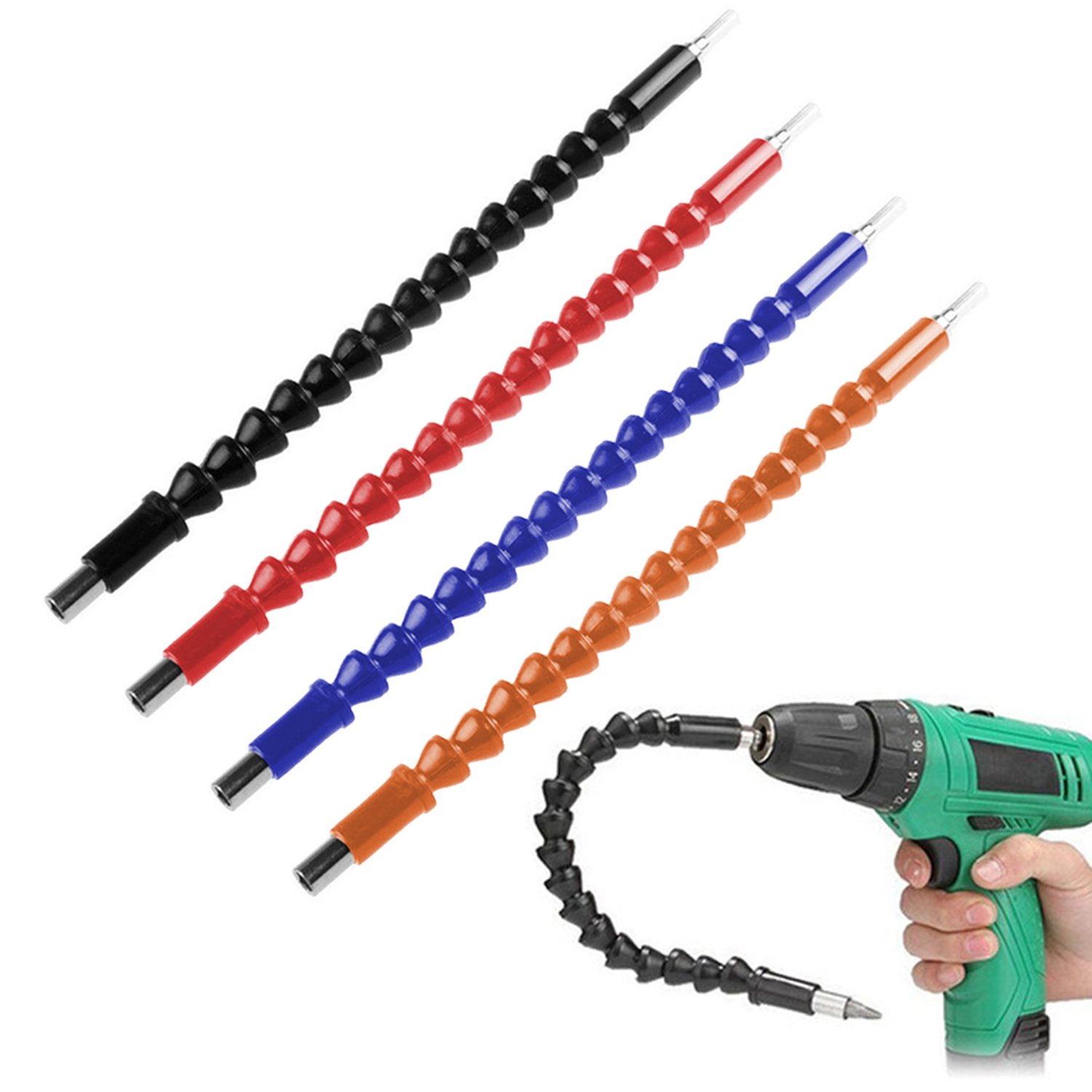 flexible drill bit extension