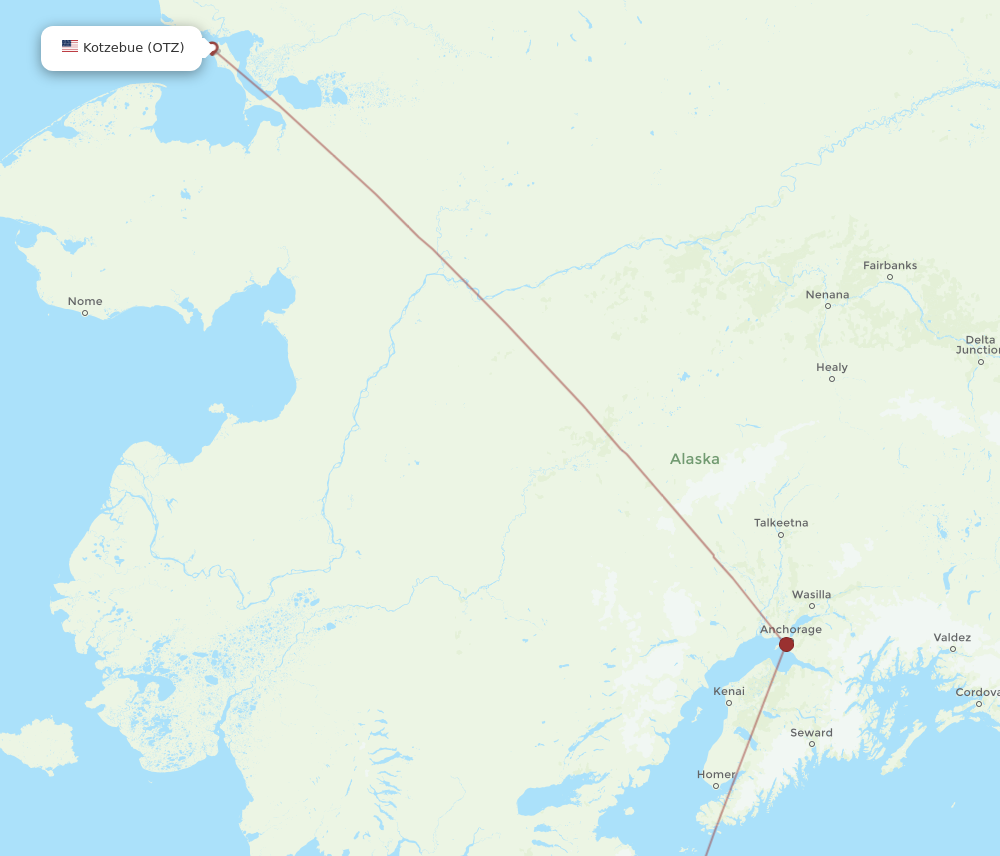 flights to kotzebue