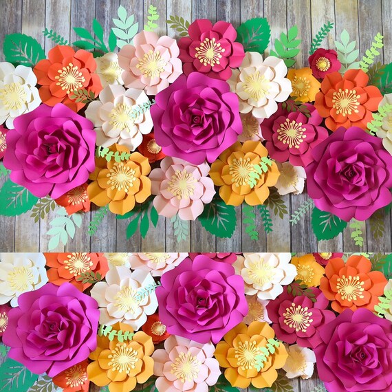 flower backdrop for birthday